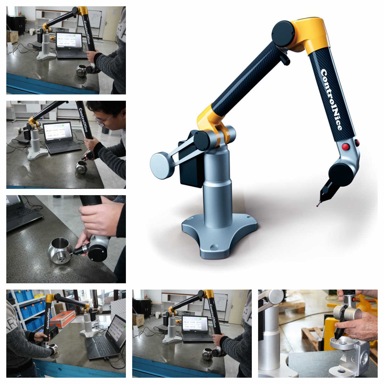 合肥便攜式三坐標(biāo)關(guān)節(jié)臂與工業(yè)機(jī)器人制造 賦能精密測(cè)量的柔性解決方案